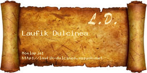 Laufik Dulcinea névjegykártya